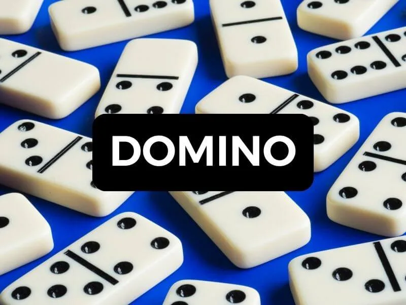 Distinguish popular types of dominoes